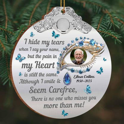 I Hide My Tears When I Say Your Name, Heart and Butterflies Design