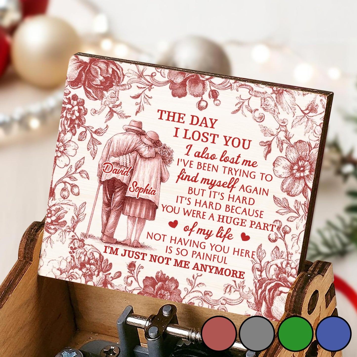 The Day I Lost You I Also Lost Me, Floral Designs