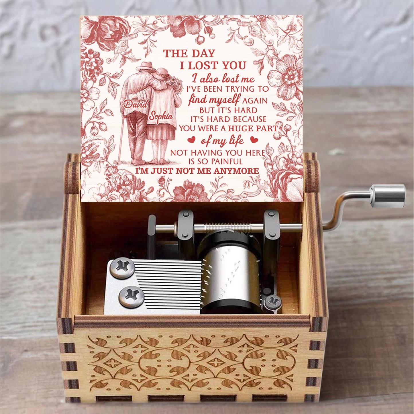 The Day I Lost You I Also Lost Me, Floral Designs