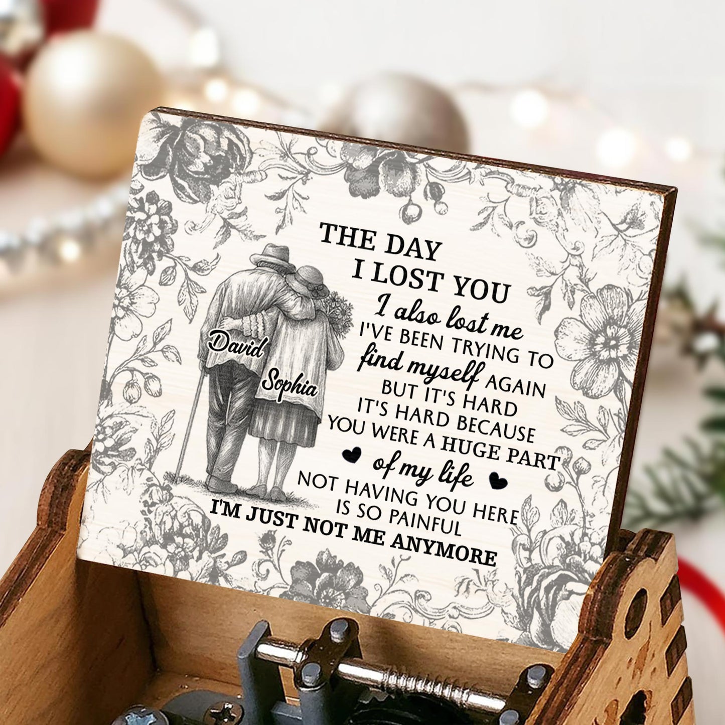 The Day I Lost You I Also Lost Me, Floral Designs