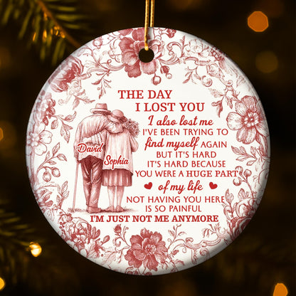 The Day I Lost You, Floral Couple Design