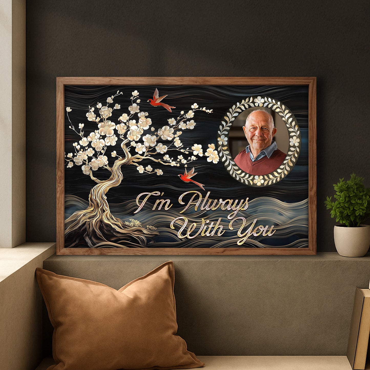 I'm Always With You, Tree and Birds Design