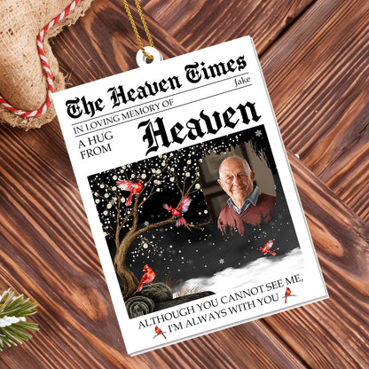 Although You Cannot See Me, Tree And Cardinals Design