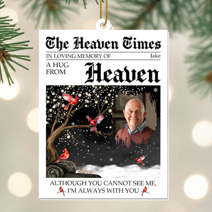 Although You Cannot See Me, Tree And Cardinals Design