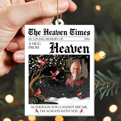 Although You Cannot See Me, Tree And Cardinals Design