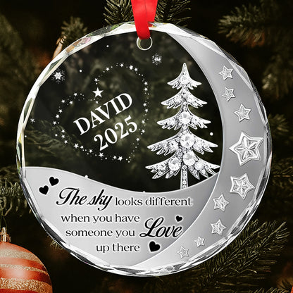 The Sky Looks Different With Love Up There Christmas Tree and Stars