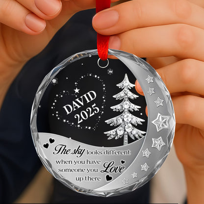 The Sky Looks Different With Love Up There Christmas Tree and Stars