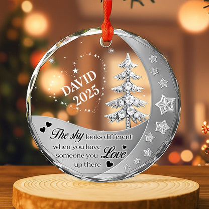 The Sky Looks Different With Love Up There Christmas Tree and Stars