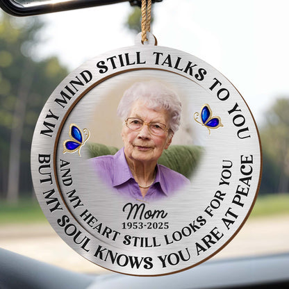 My Mind Still Talks to You, Butterfly Memorial Ornament