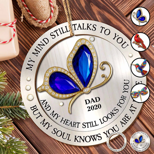 My Mind Still Talks To You, Butterfly Jewel Design