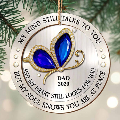 My Mind Still Talks To You, Butterfly Jewel Design