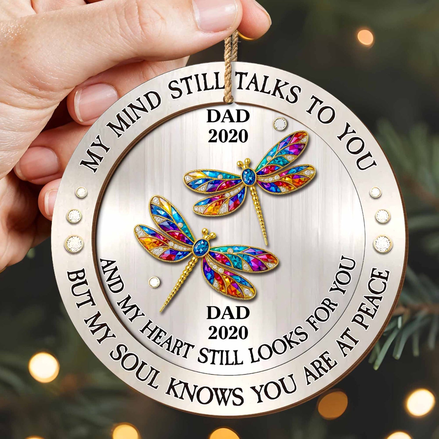 My Mind Still Talks To You, Butterfly Jewel Design