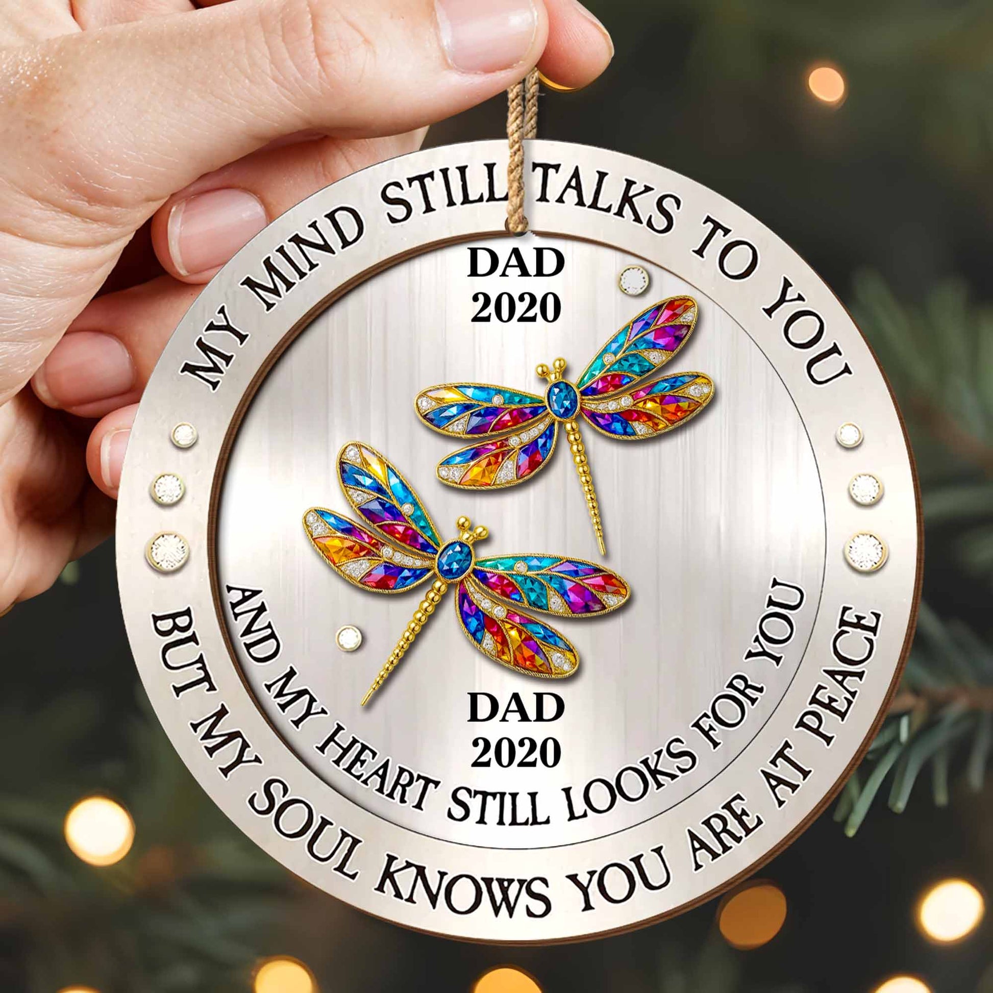 My Mind Still Talks To You, Butterfly Jewel Design