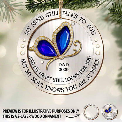 My Mind Still Talks To You, Butterfly Jewel Design