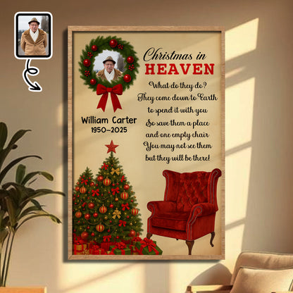 Christmas In Heaven, Save A Place And Empty Chair