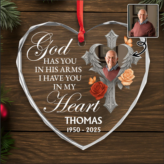 God Has You In His Arms, I Have You In My Heart, Heart Wings Roses