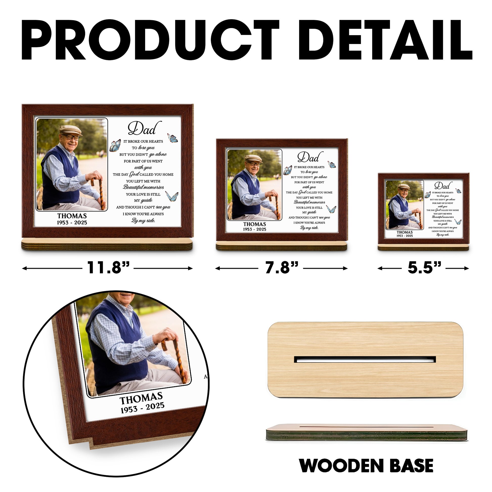 It Broke Our Hearts To Lose You With Butterflies And Beautiful Memories