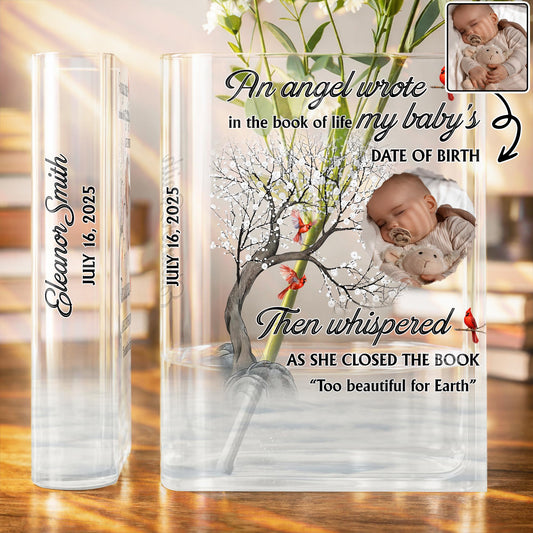 An Angel Wrote In The Book Of Life My Baby's Date Of Birth