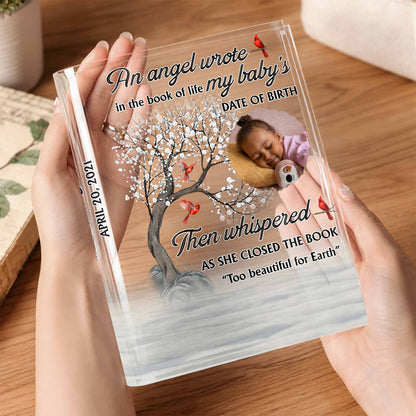 An Angel Wrote In The Book Of Life My Baby's Date Of Birth