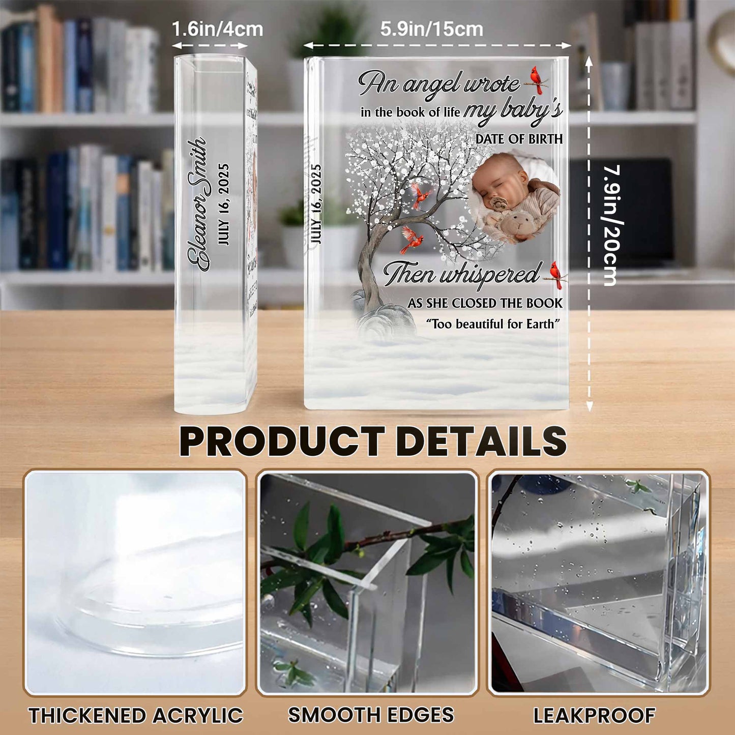 An Angel Wrote In The Book Of Life My Baby's Date Of Birth