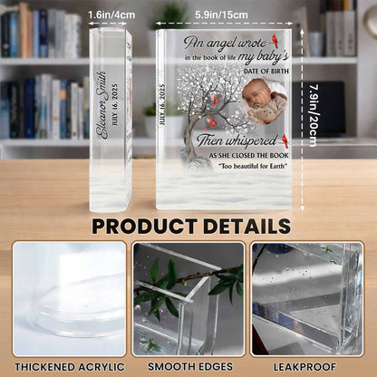 An Angel Wrote In The Book Of Life My Baby's Date Of Birth