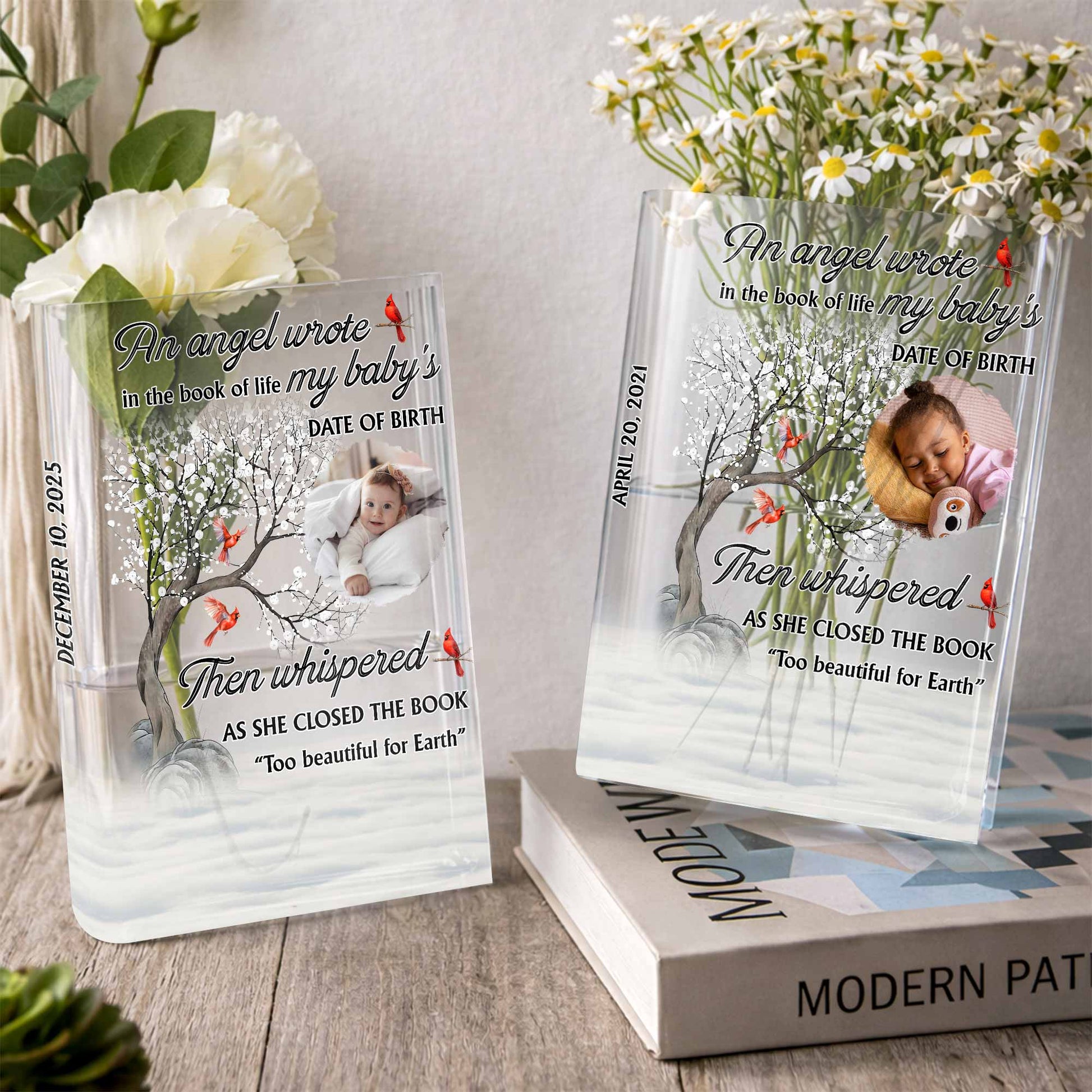 An Angel Wrote In The Book Of Life My Baby's Date Of Birth