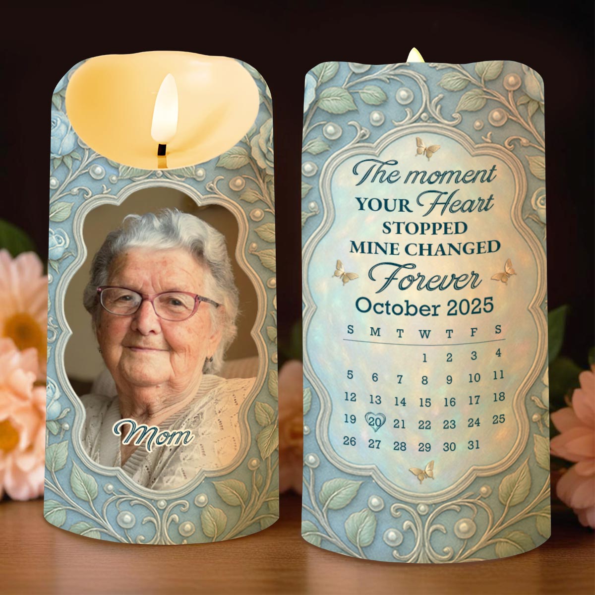 The Moment Your Heart Stopped, Leaves And Calendar Design