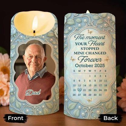 The Moment Your Heart Stopped, Leaves And Calendar Design