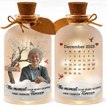 The Moment Your Heart Stopped Mine Changed Forever Cardinal Tree