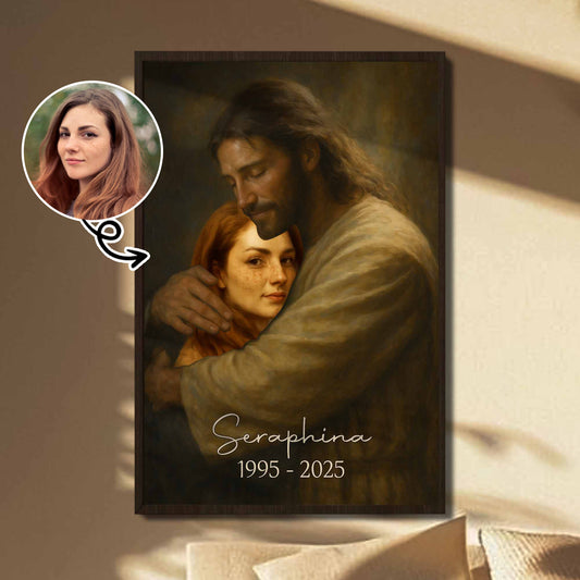 A Timeless Embrace Capturing Deep Connections - Personalized Custom Vertical Poster - HME327_VPOS