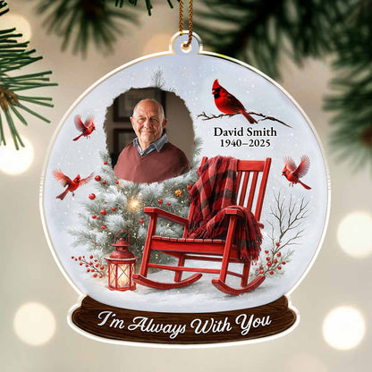 I'm Always With You, Cardinal Birds And Christmas Tree