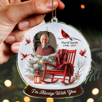 I'm Always With You, Cardinal Birds And Christmas Tree