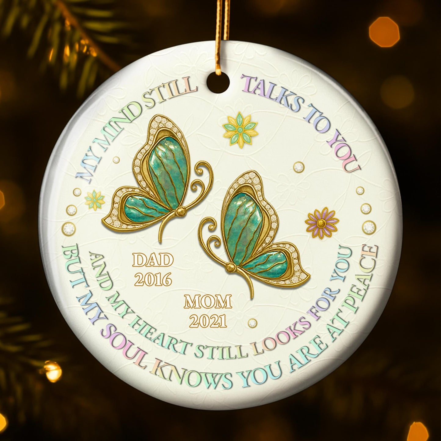 My Mind Still Talks To You, Butterflies And Flowers