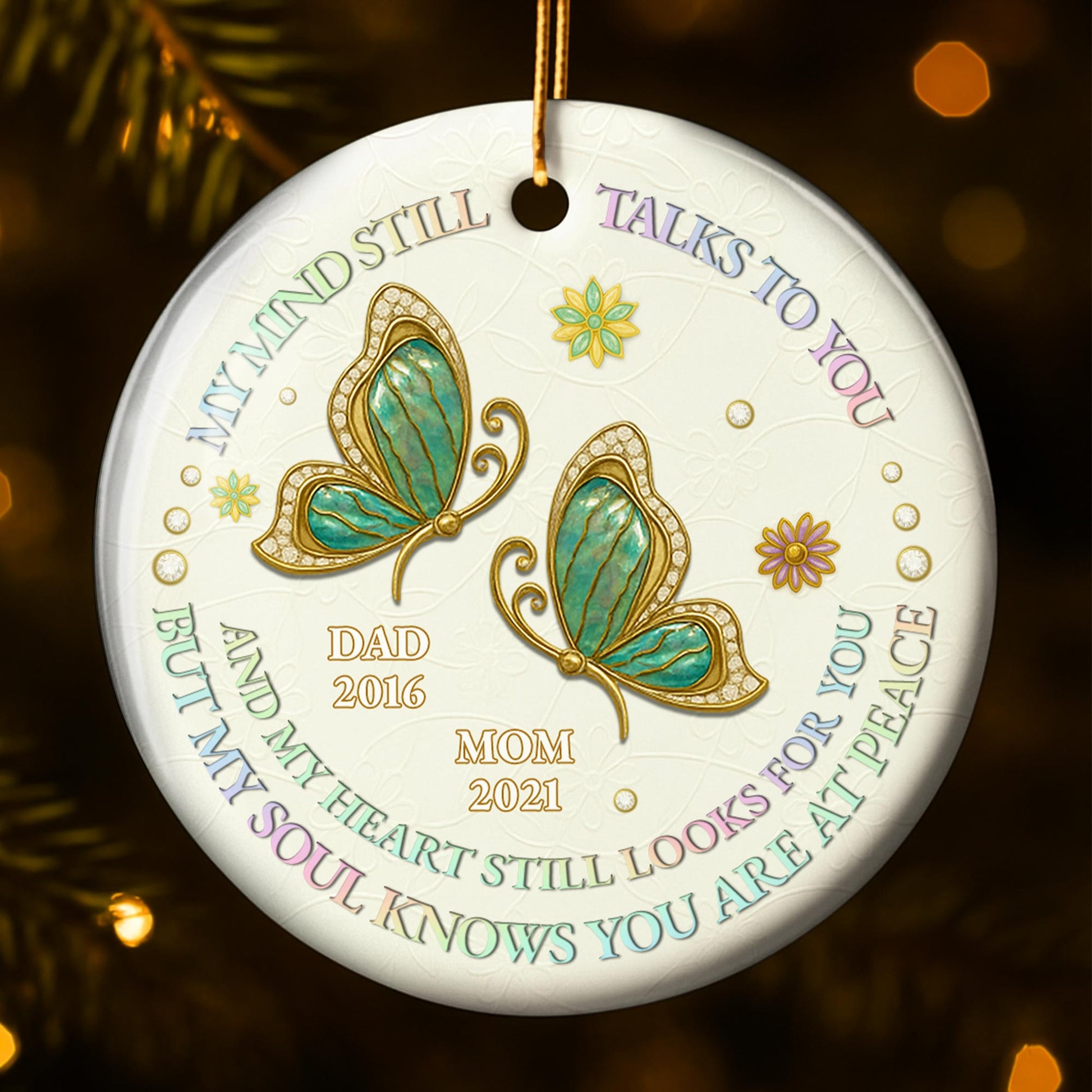 My Mind Still Talks To You, Butterflies And Flowers