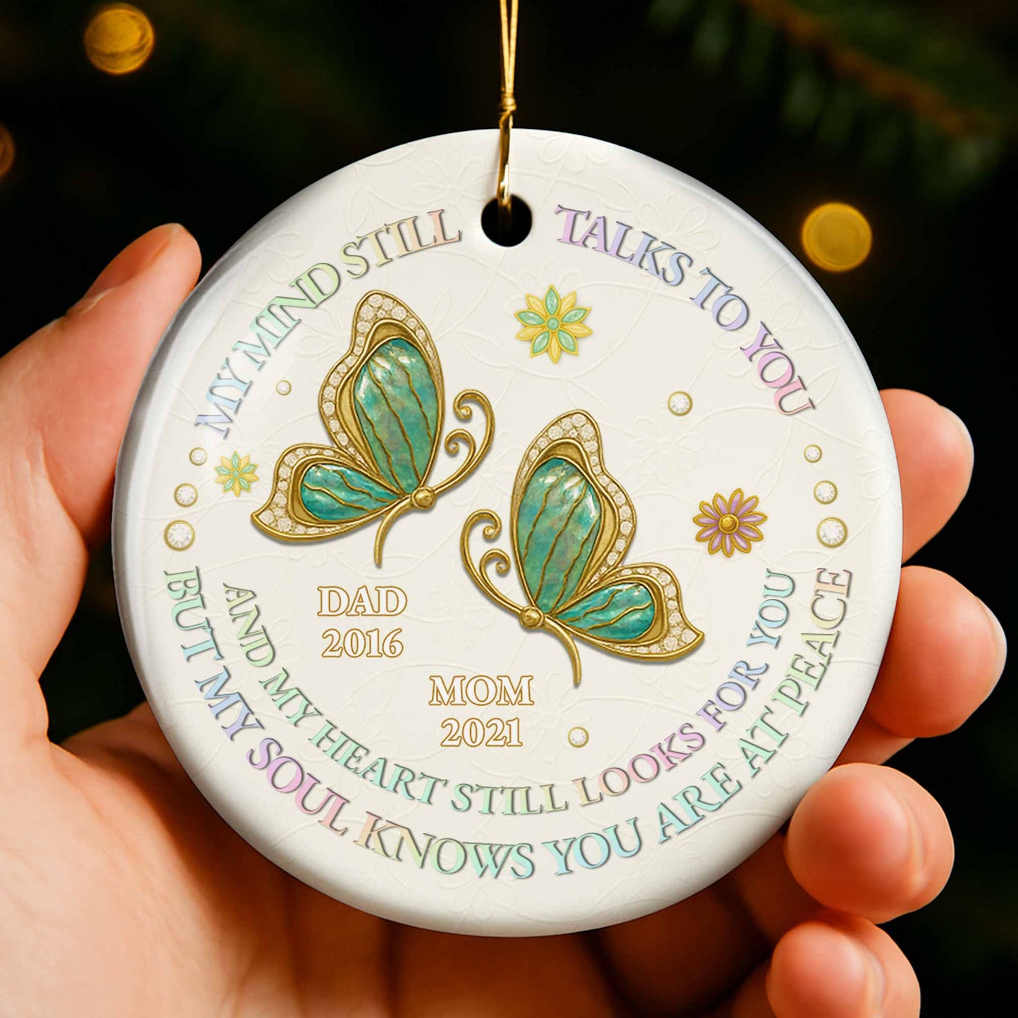 My Mind Still Talks To You, Butterflies And Flowers