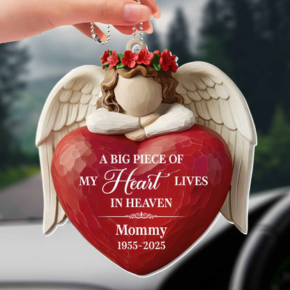 A Big Piece Of My Heart Lives In Heaven Angel Heart
