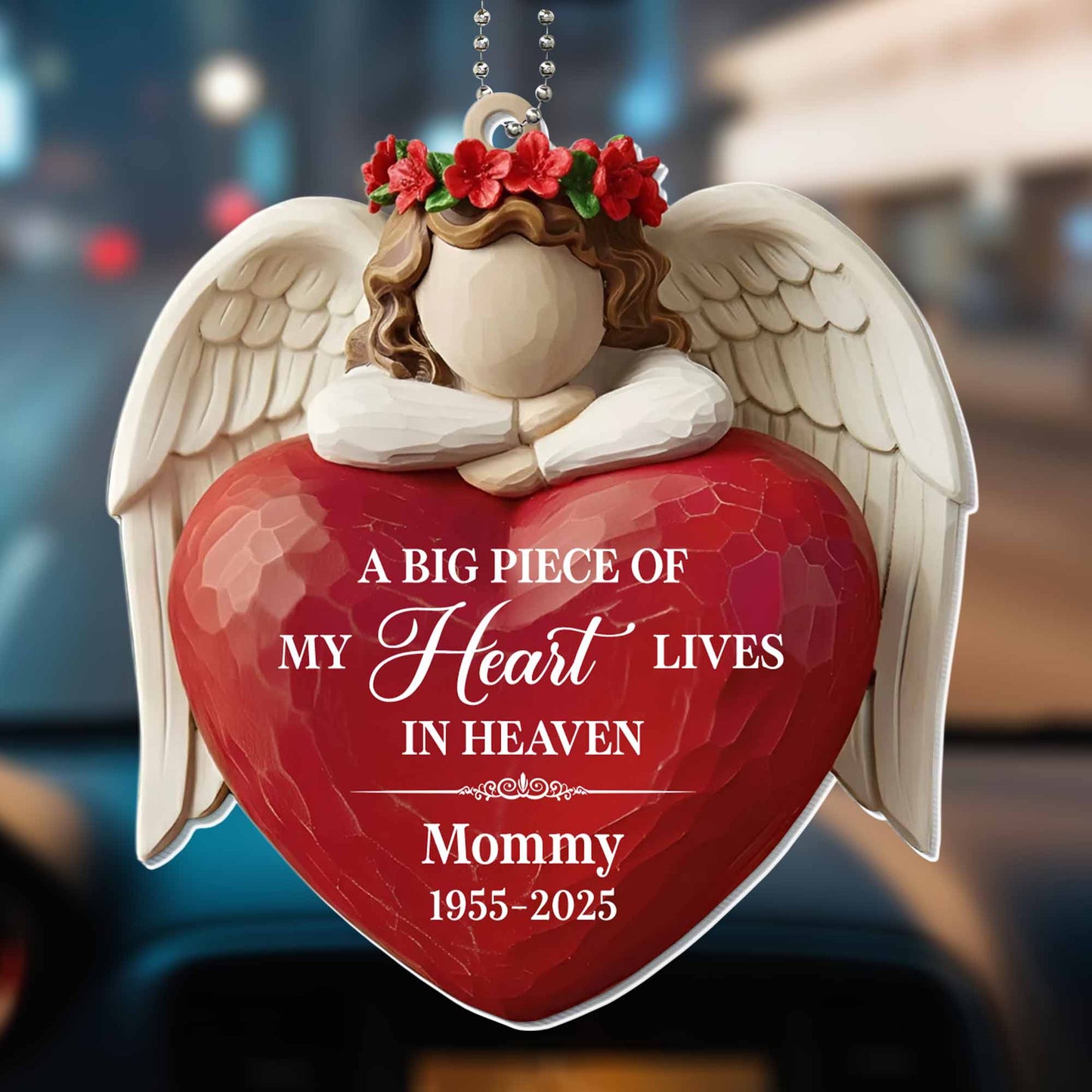 A Big Piece Of My Heart Lives In Heaven Angel Heart