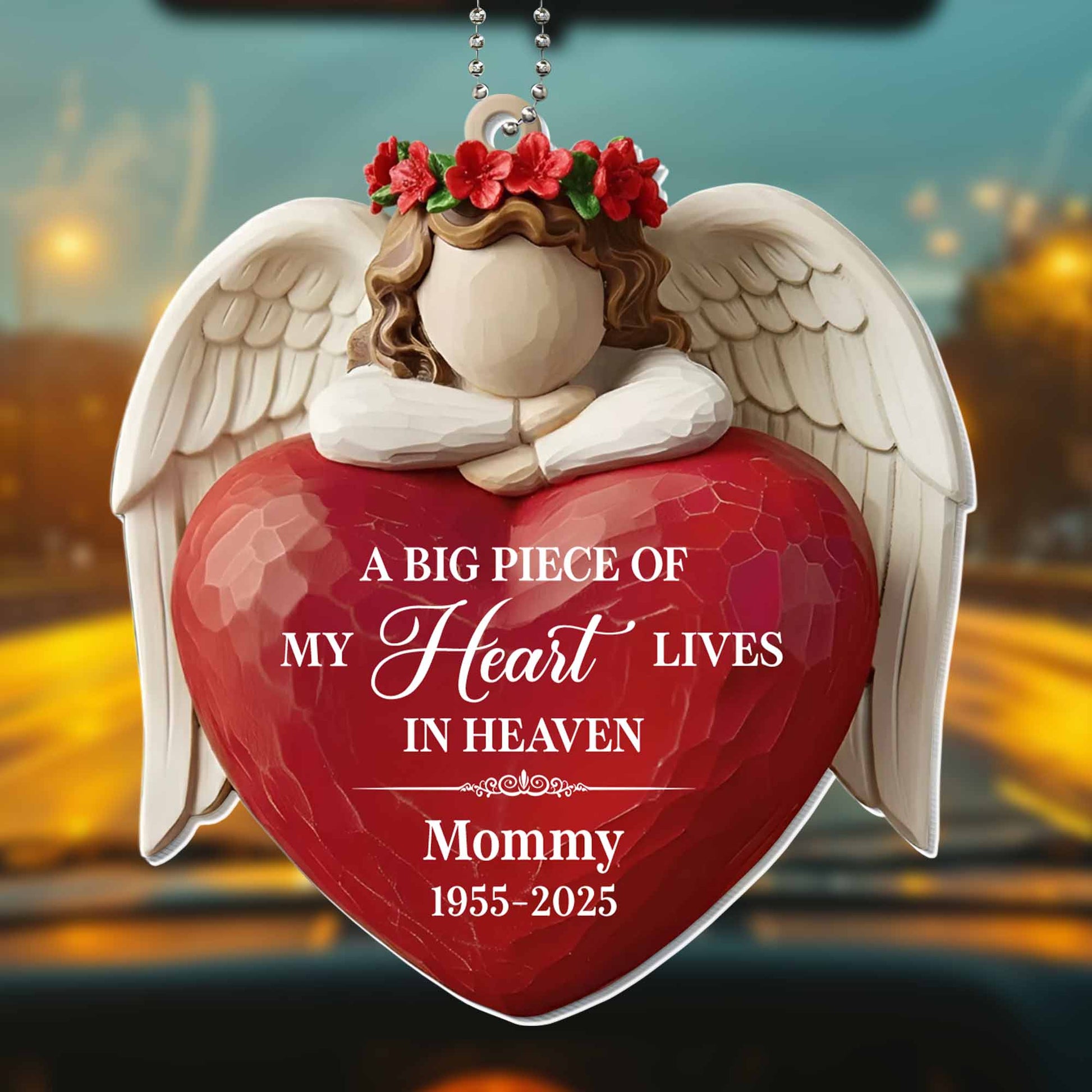 A Big Piece Of My Heart Lives In Heaven Angel Heart