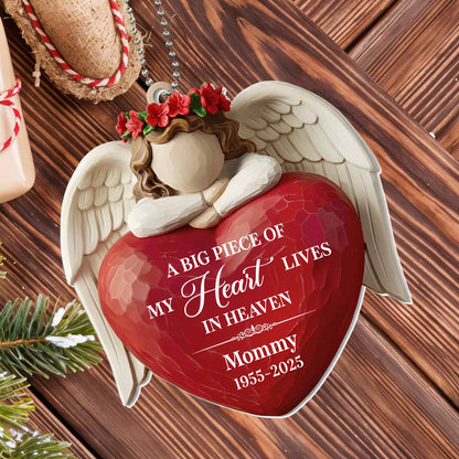A Big Piece Of My Heart Lives In Heaven Angel Heart