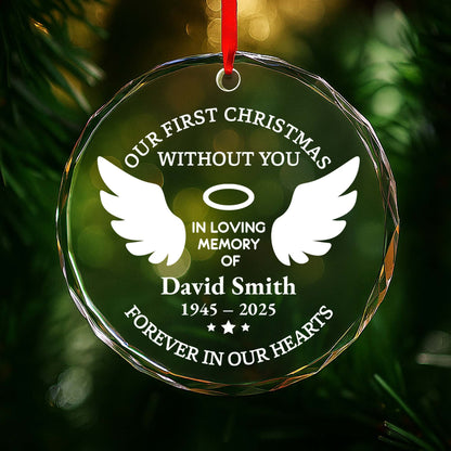 Our First Christmas Without You, Memorial Wings And Halo