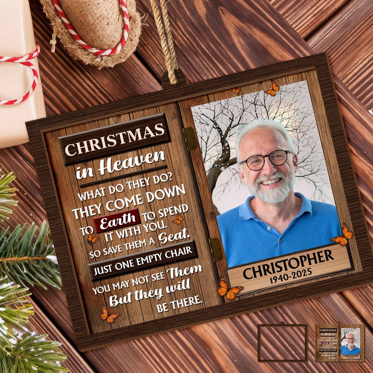 Christmas In Heaven, Spend It With You, Tree And Butterflies