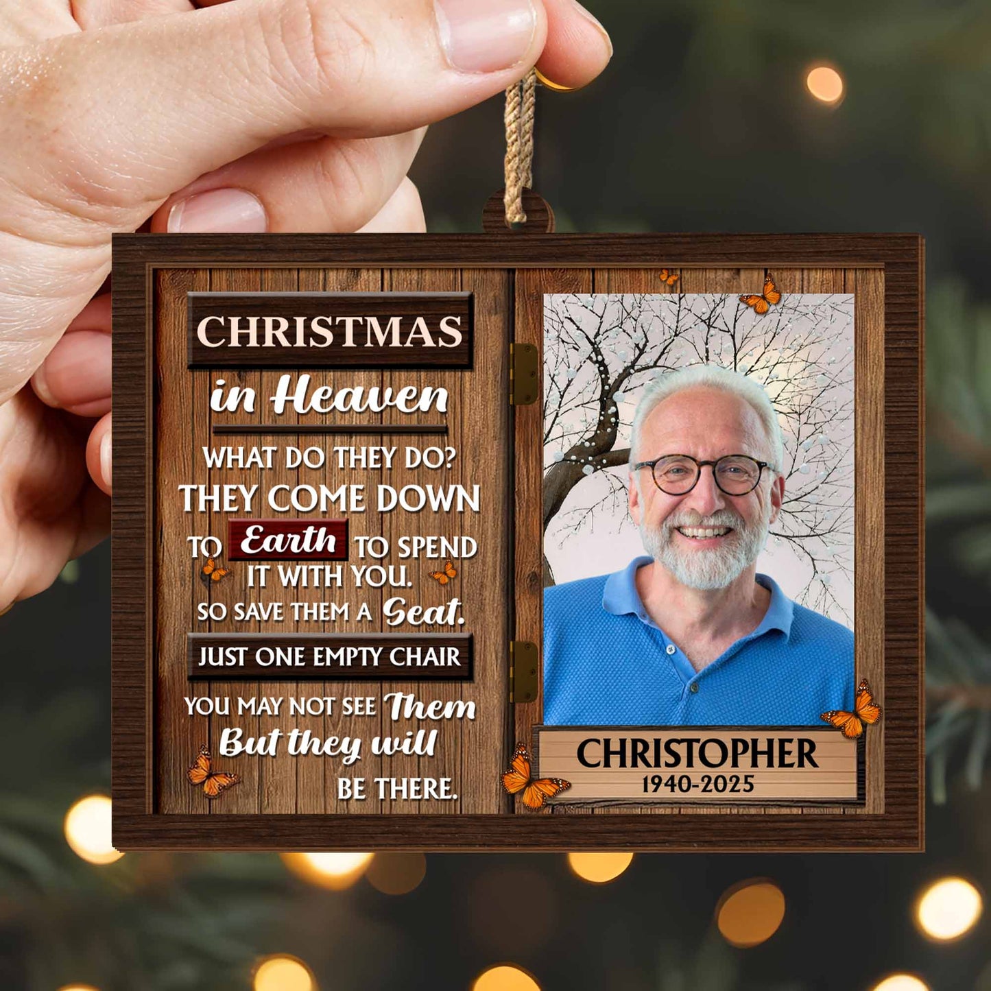 Christmas In Heaven, Spend It With You, Tree And Butterflies