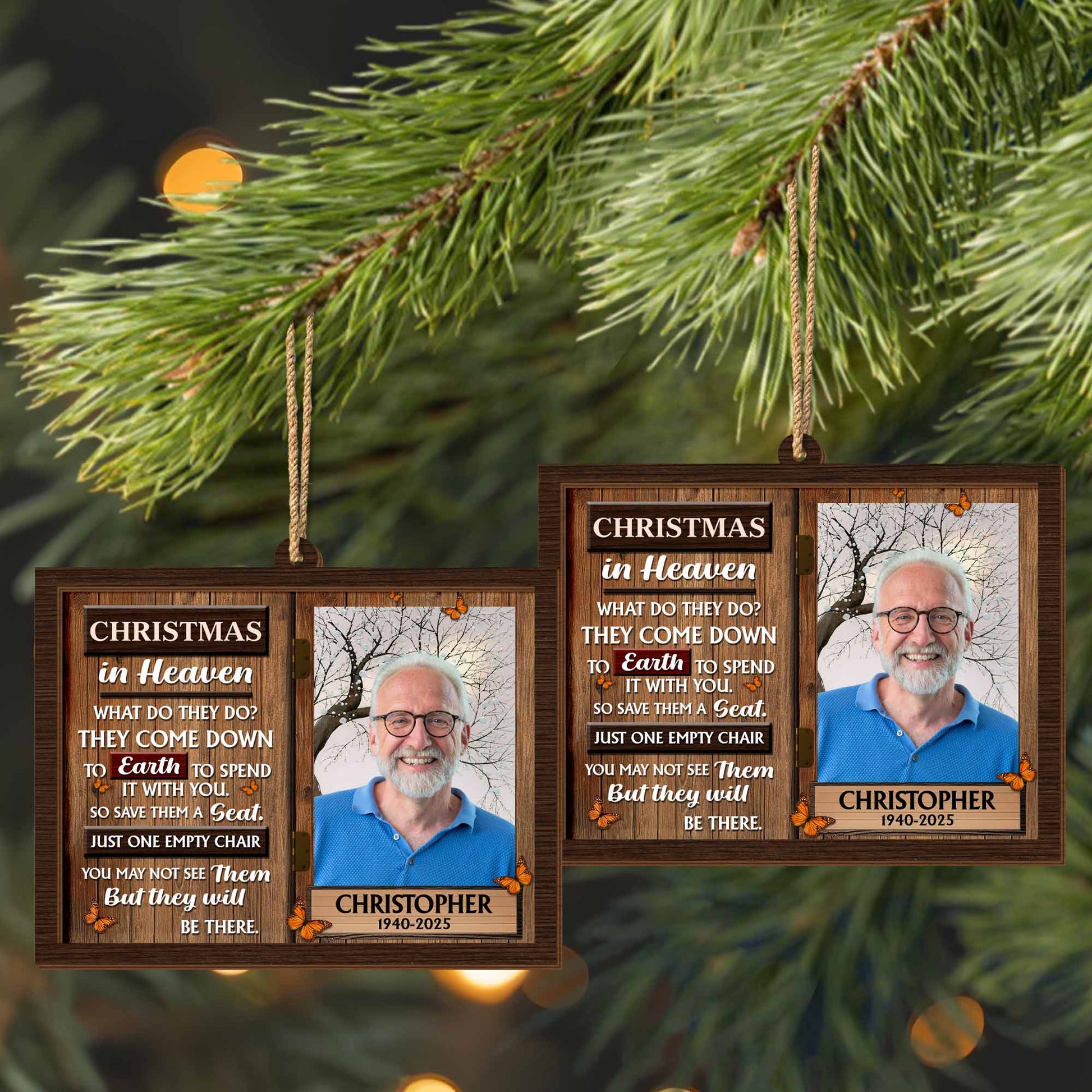 Christmas In Heaven, Spend It With You, Tree And Butterflies