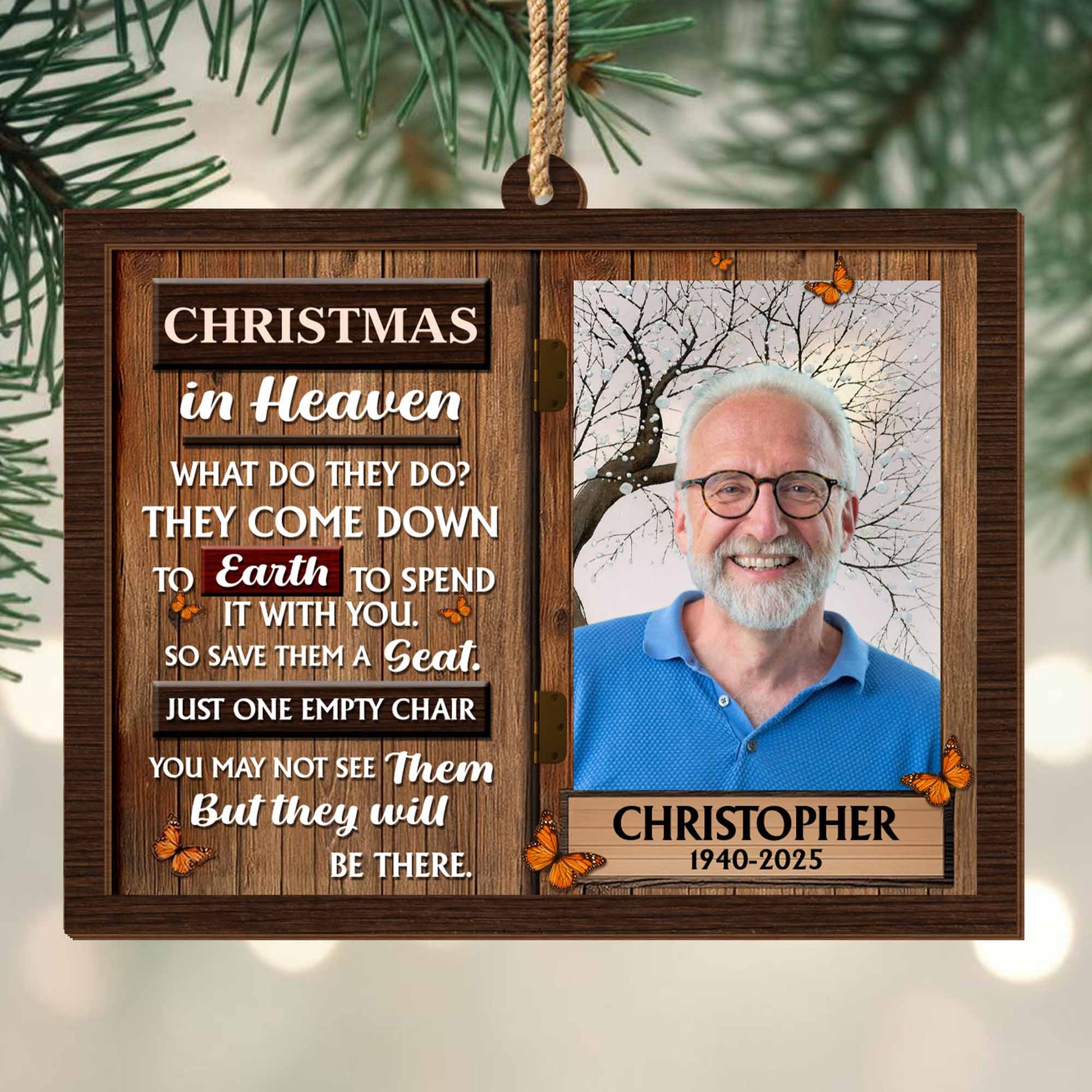 Christmas In Heaven, Spend It With You, Tree And Butterflies