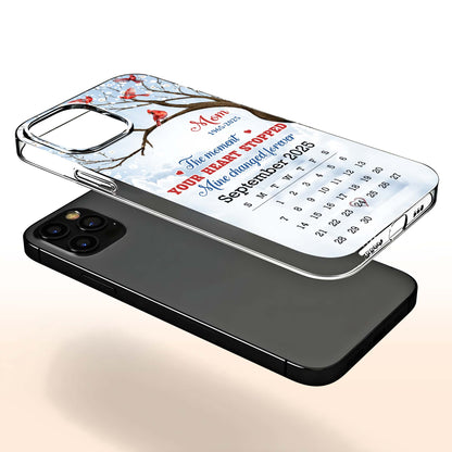 The Moment Your Heart Stopped, Memorial Cardinal Design