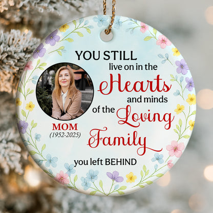 You Still Live On In The Hearts And Minds, Flowers