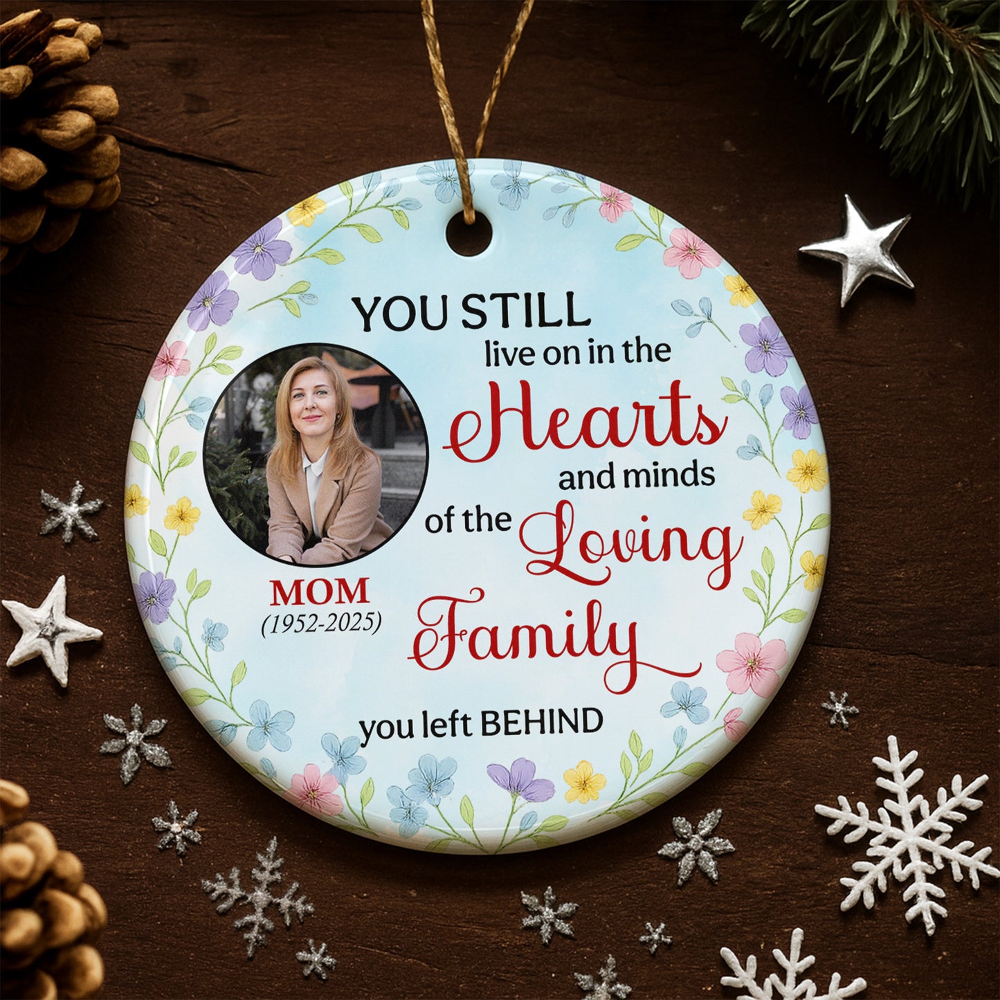 You Still Live On In The Hearts And Minds, Flowers