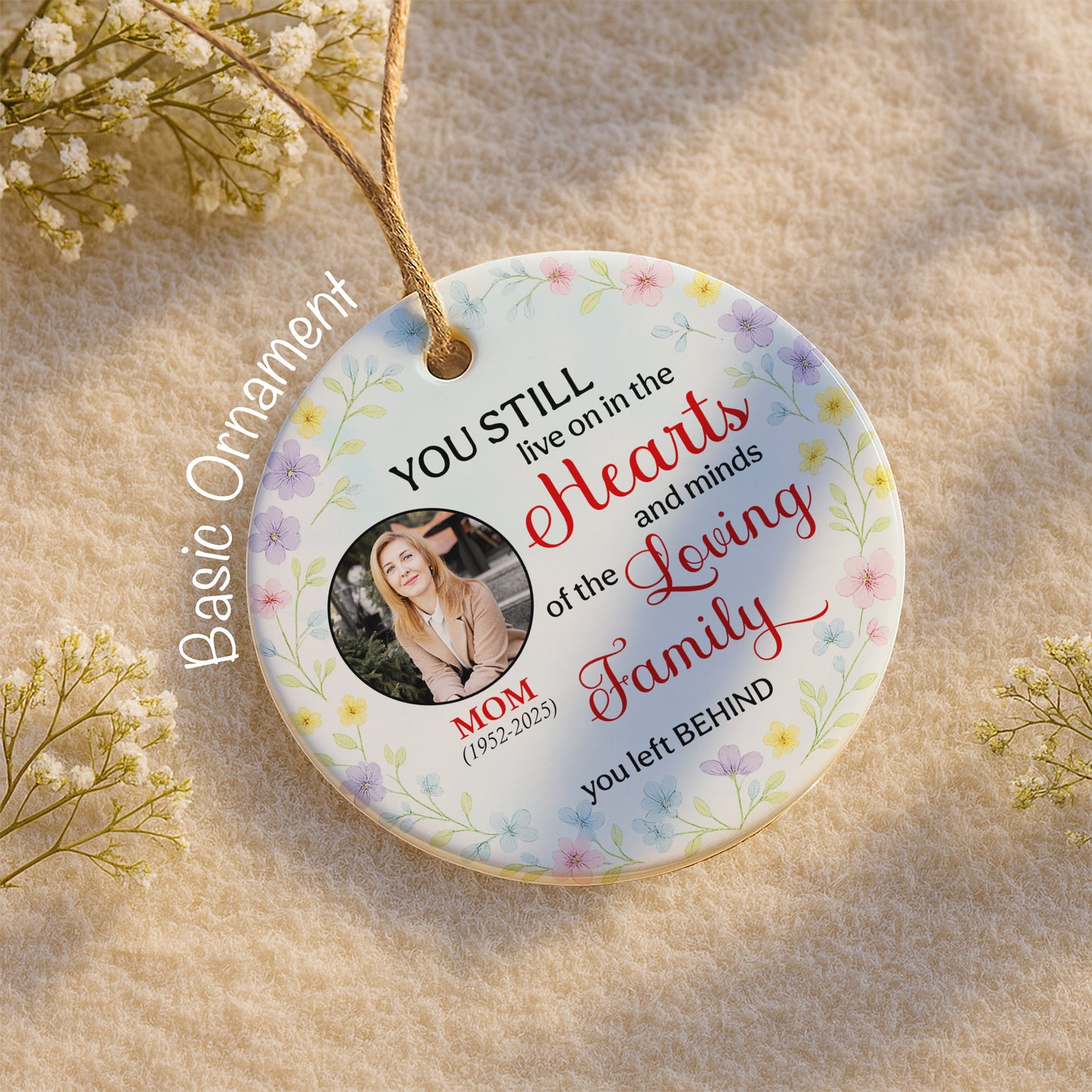 You Still Live On In The Hearts And Minds, Flowers