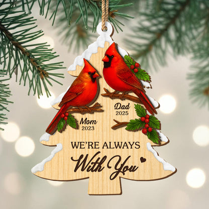 We're Always With You, Cardinals And Holly Berries