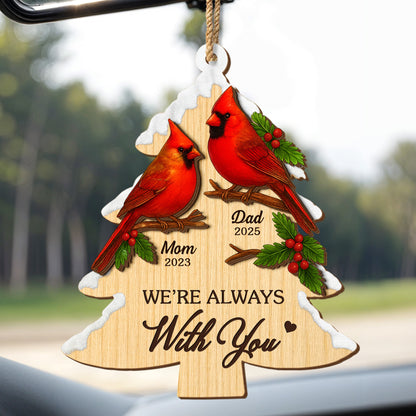 We're Always With You, Cardinals And Holly Berries